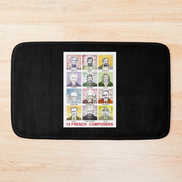Item preview, 12 French Composers designed and sold by Nigel Dwyer.