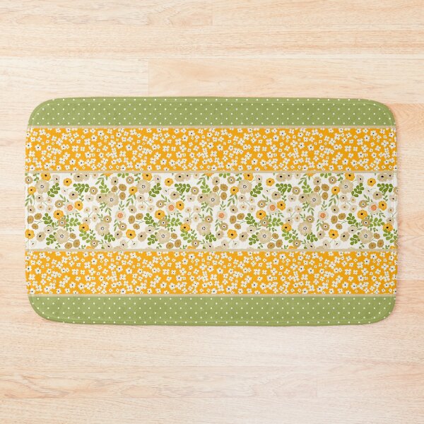 Item preview, Autumn Floral Pattern - Vintage Flowers, Polka Dot, Cottagecore Fall Design designed and sold by DaisyHouse.