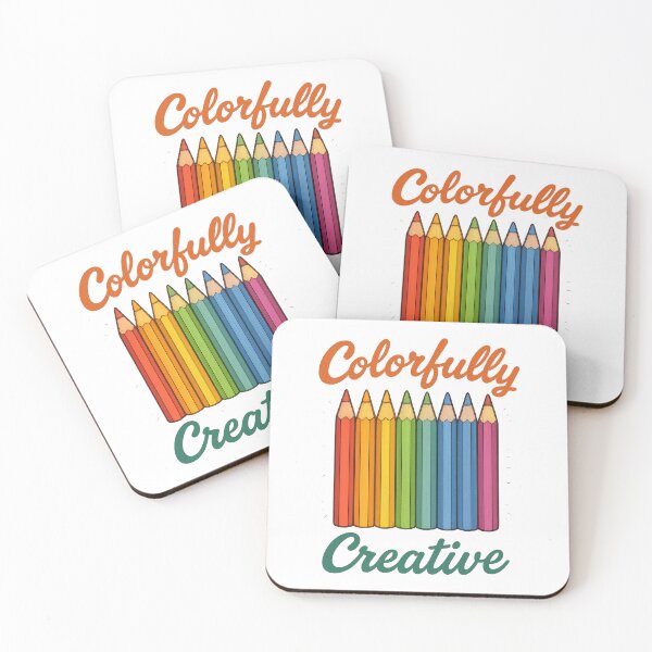 Item preview, Colorfully Creative Rainbow Pencil Art Design for Artists and Teachers designed and sold by inkoutninja.