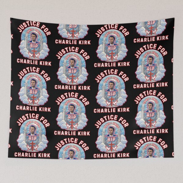 Item preview, Justice For Charlie Kirk  designed and sold by WoodburyLake.