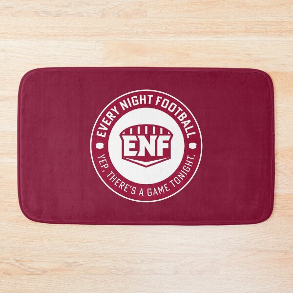 Item preview, Every Night Football "Circular Slogan" (Crimson & White) designed and sold by GX3-Creative.