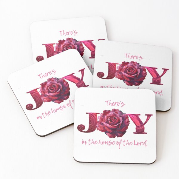 Item preview, There's joy in the house of the Lord - berry designed and sold by Cane & Abel Creations ..
