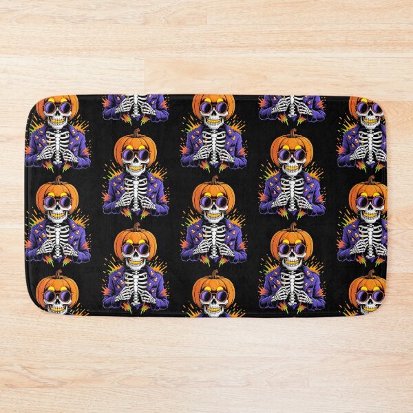 Item preview, Cool Skull Pumpkinhead – Halloween Skeleton Spooky designed and sold by Taans-Creation.