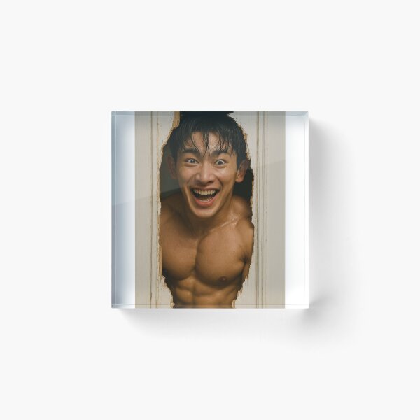 Item preview, Wonho Shirtless Meme designed and sold by Antonetteurphy.