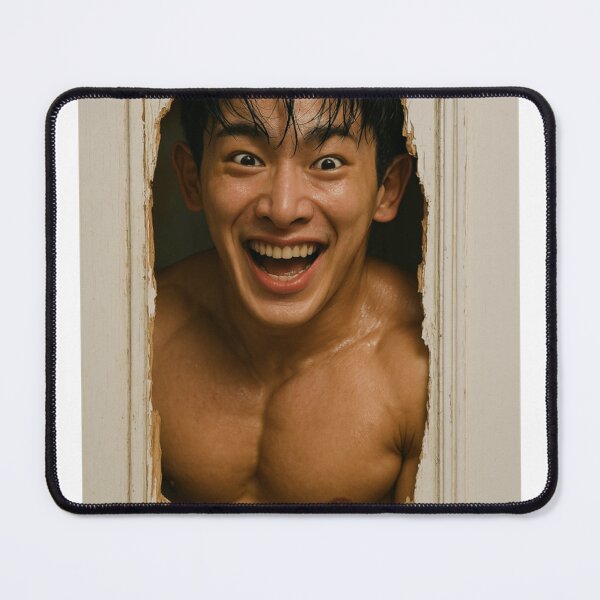 Item preview, Wonho Shirtless Meme designed and sold by Antonetteurphy.