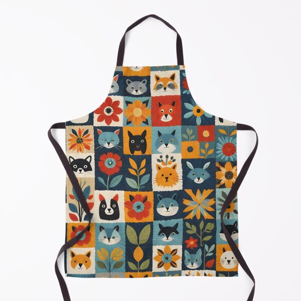 Item preview, Floral And Animal Quilting Themed Pattren - Quilting Lover - Funny Quilter designed and sold by Wiss2Arts.