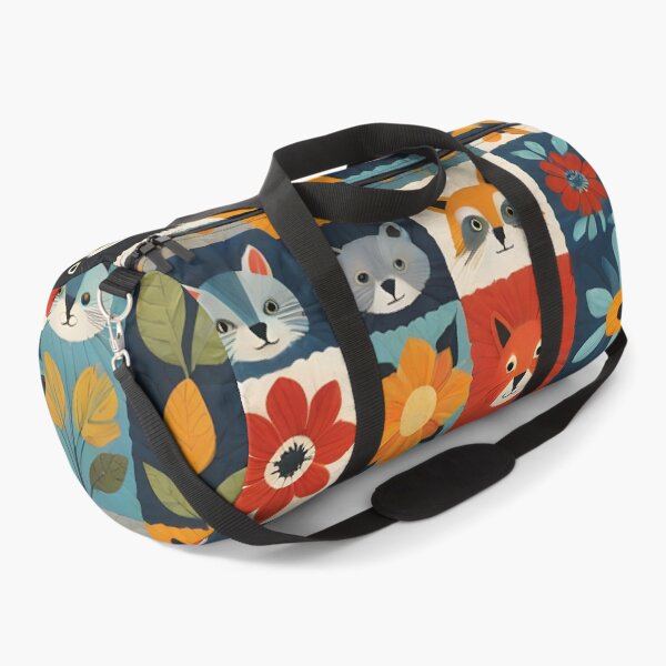Item preview, Floral And Animal Quilting Themed Pattren - Quilting Lover - Funny Quilter designed and sold by Wiss2Arts.