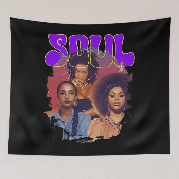 Item preview, Beautiful Queen Of Soul Lauryn Hill Sade Adu Jill Music Scott designed and sold by SteveYoung6.