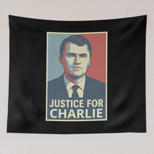 Item preview, Justice For Charlie Kirk Memorial designed and sold by JeyVel.
