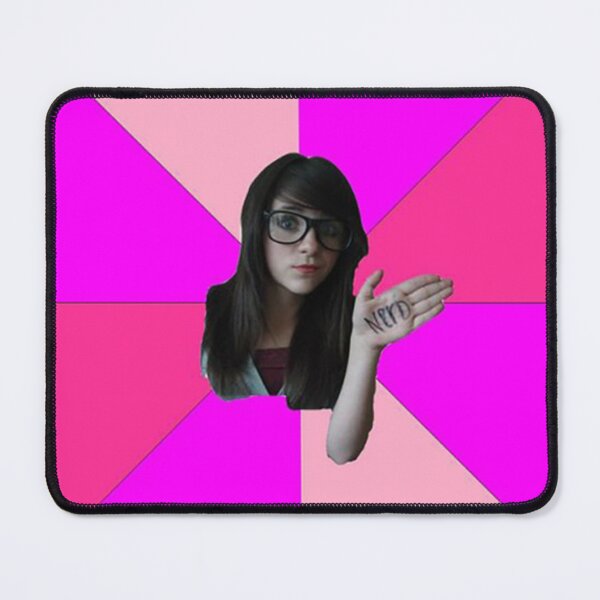 Item preview, Idiot Nerd Girl Meme designed and sold by Antonetteurphy.