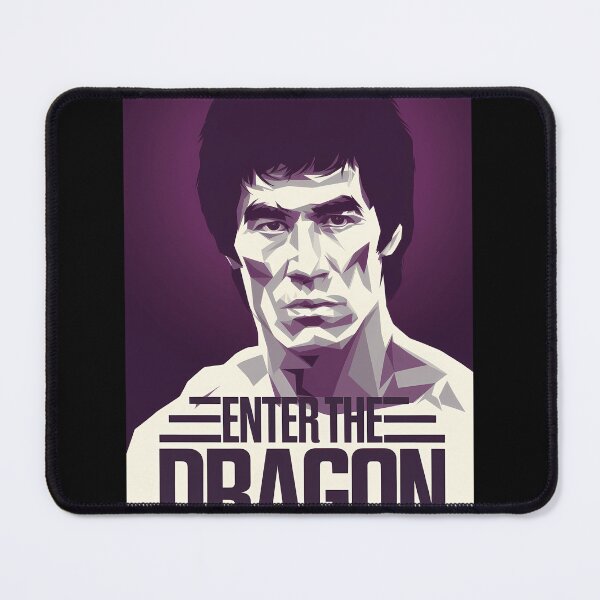 Item preview, Geometric - Enter The Dragon Poster designed and sold by GarlandAuclair.
