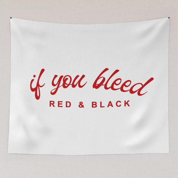 Item preview, UGA Stadium PA Chant, If You Bleed Red and Black, Go Dawgs designed and sold by PUSH Proper Prints.