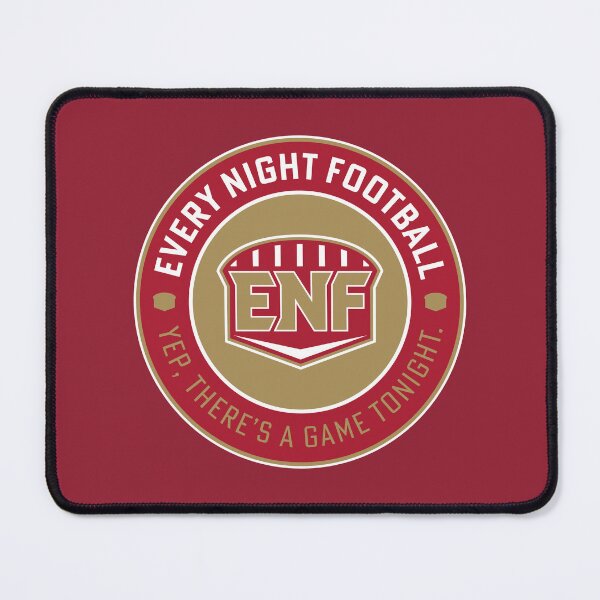 Item preview, Every Night Football "Circular Slogan" (Red & Gold) designed and sold by GX3-Creative.