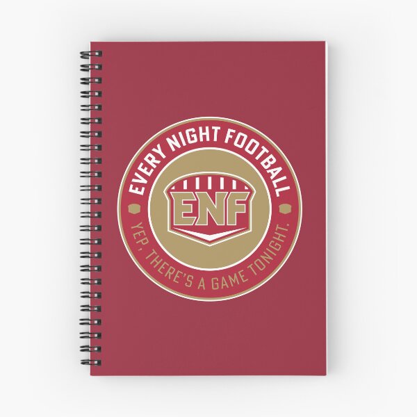 Item preview, Every Night Football "Circular Slogan" (Red & Gold) designed and sold by GX3-Creative.