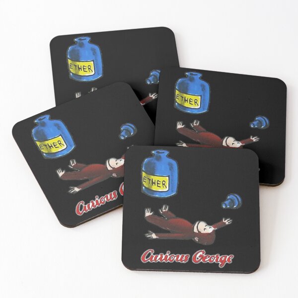 Item preview, Curious George blows into Ether designed and sold by LylaRau.