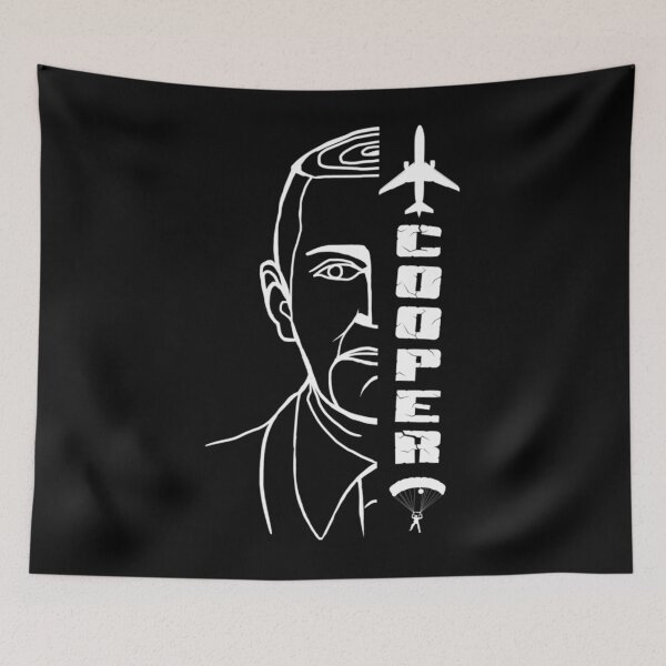 Item preview, D. B. Cooper Line Drawing designed and sold by LylaRau.