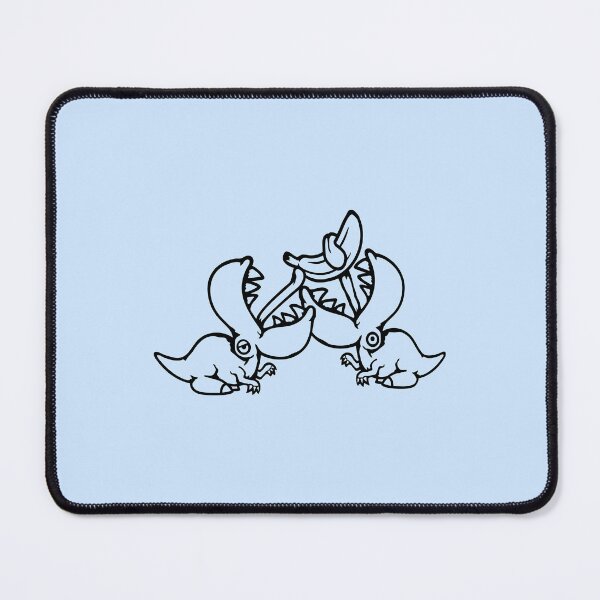 Item preview, 2 Banana T-Rex Eating Mouth Open Long Tongue Dino designed and sold by shirt-o-mat.