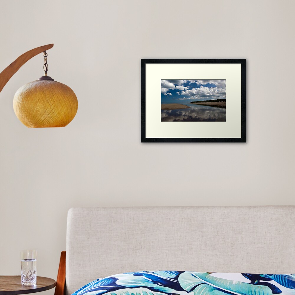English Paradise Framed Art Print