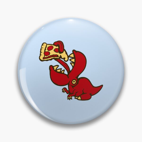 Item preview, Salami Pizza T-Rex Eating Fast Food Tongue Dino designed and sold by shirt-o-mat.