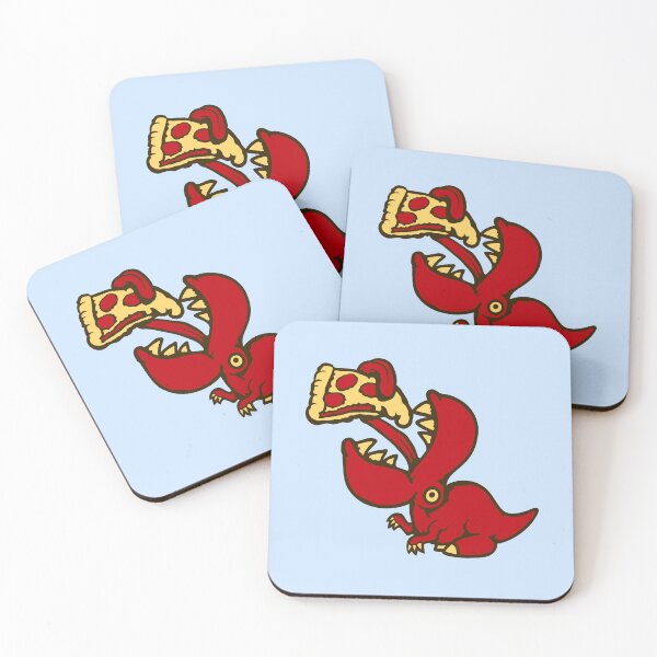 Item preview, Salami Pizza T-Rex Eating Fast Food Tongue Dino designed and sold by shirt-o-mat.