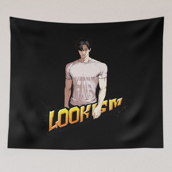 Item preview, Daniel Park Ultra Instinct from Lookism's Manhwa logo for otaku, gym and fitness for training designed and sold by LylaRau.