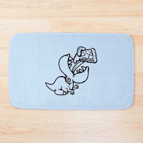 Item preview, Salami Pizza T-Rex Eating Fast Food Tongue Dino designed and sold by shirt-o-mat.