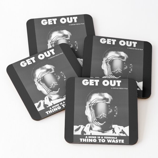 Item preview, Get Out Jordan Peele Inspired Print designed and sold by EinarMurazik.