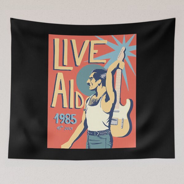 Item preview,  Live Aid 1985 designed and sold by elabdhasyaf.