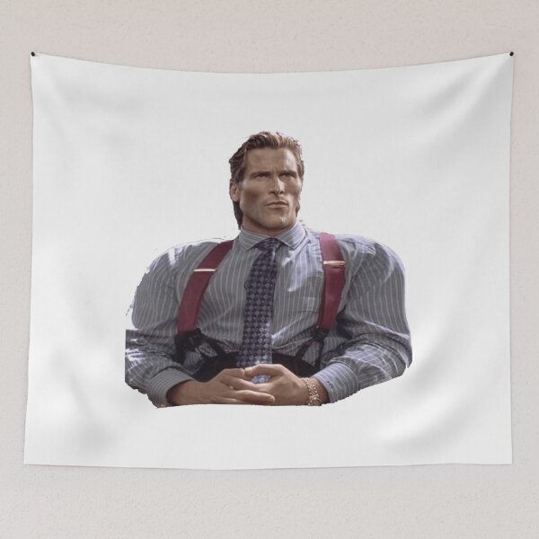 Item preview, Patrick Bateman Gigachad Meme designed and sold by Alexandrorakus.