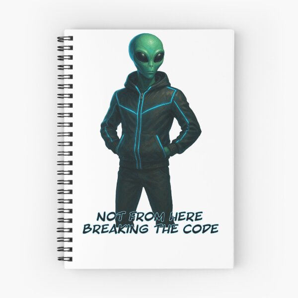 Item preview, Not from Here. Breaking The Code designed and sold by PFM232.