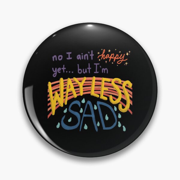 Item preview, AJR Way Less Sad Lyrics designed and sold by LostboysLL.