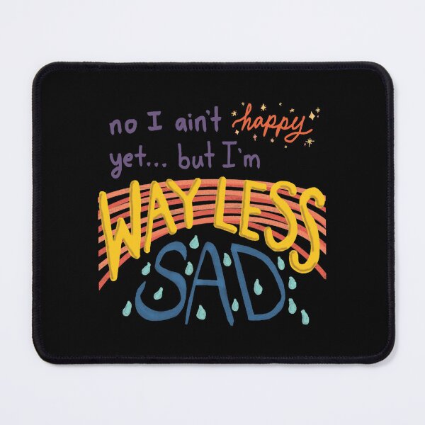 Item preview, AJR Way Less Sad Lyrics designed and sold by LostboysLL.