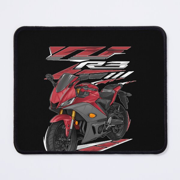 Item preview, Yamaha Yzf R3 2019 (Satin Candy Red) For Motorcycle Riders designed and sold by ToriAFloyd.