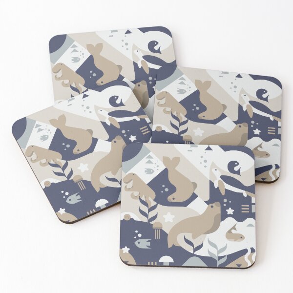 Item preview, Marine Wildlife (Pacific Coast) designed and sold by Bubble Bean Studio.