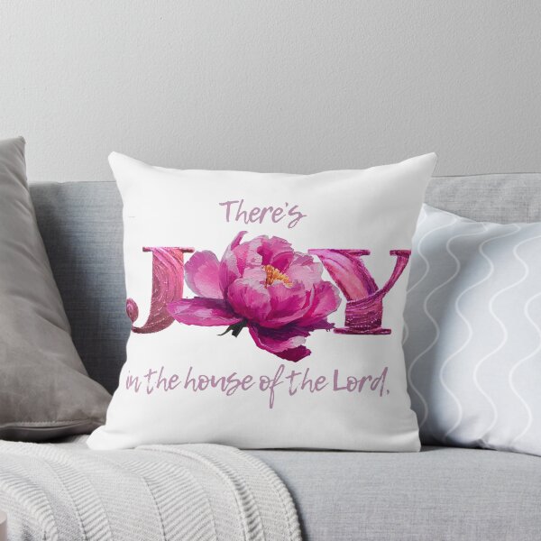 Item preview, There's joy in the house of the Lord - peonies 2 designed and sold by Cane & Abel Creations ..