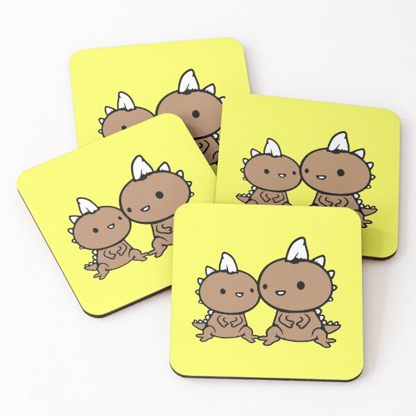 Item preview, 2 Dino Couple Happy Team Stegosaurus Dinosaur Love Friends designed and sold by shirt-o-mat.