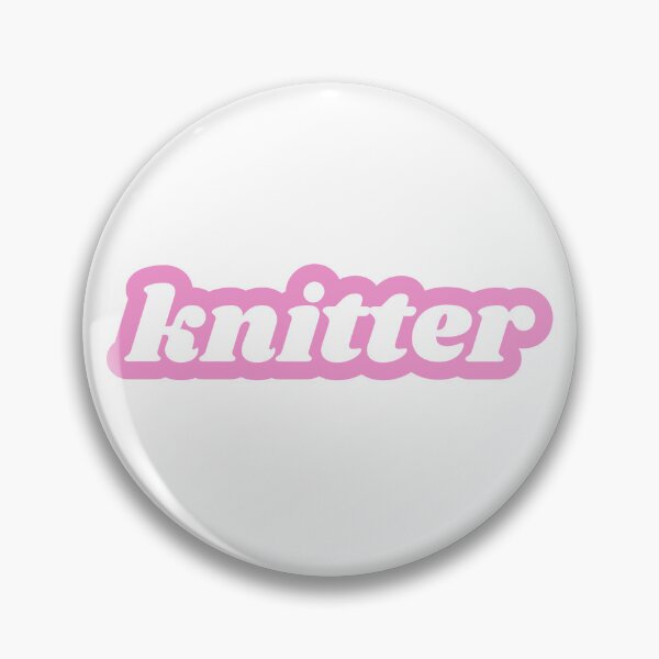 Item preview, knitter simple pink text designed and sold by carminelove.