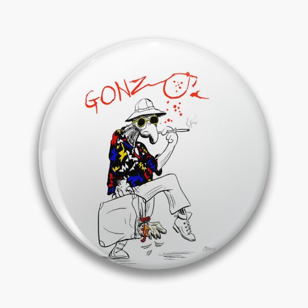 Item preview,  Hunter S Thompson Gonzo designed and sold by jennibadmanvip.