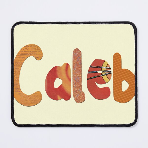 Item preview, Caleb Name Scrapbook Paper Style Bold designed and sold by toowoosh.