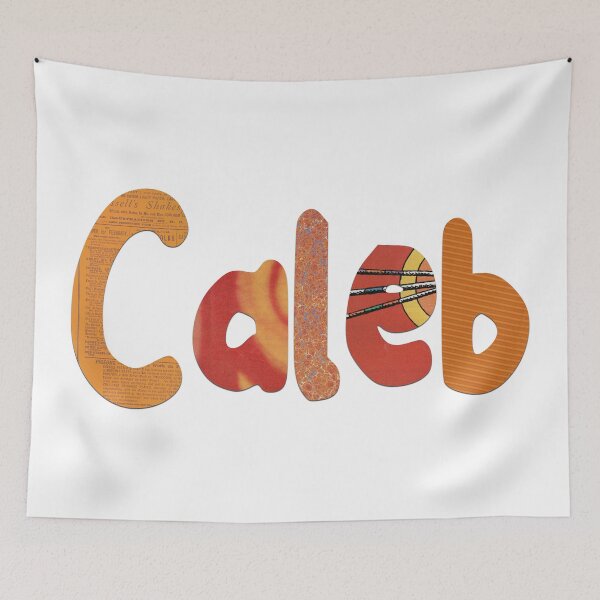 Item preview, Caleb Name Scrapbook Paper Style Bold designed and sold by toowoosh.