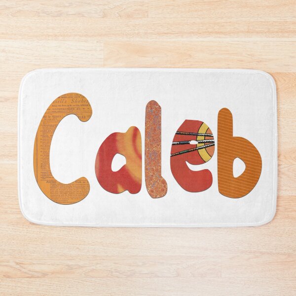 Item preview, Caleb Name Scrapbook Paper Style Bold designed and sold by toowoosh.