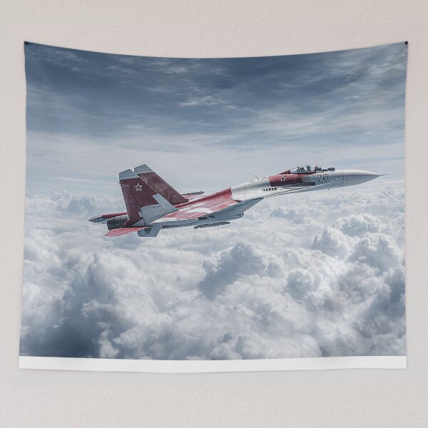 Item preview, Sukhoi Su-27 Climbing Through Gaps designed and sold by Skyframe Aviation.