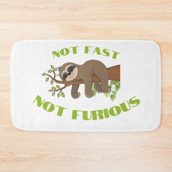 Item preview,  Not Fast Not Furious Sloth T-Shirt | Funny Lazy Animal Quote Tee | Cute Sloth Lover Gift designed and sold by Bachir3400.