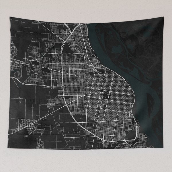Item preview, Rosario City Map of Argentina - Dark designed and sold by deMAP.