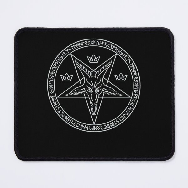 Item preview, Sigil of Baphomet Pent.agram Goat Head Pent.agon Satan Sigil Baphomet Pentangle Lucifer Devil designed and sold by TelfordRenaud.