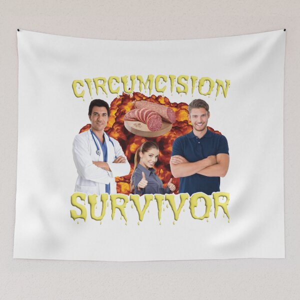 Item preview, Circumcision Survivor designed and sold by Alexandrorakus.