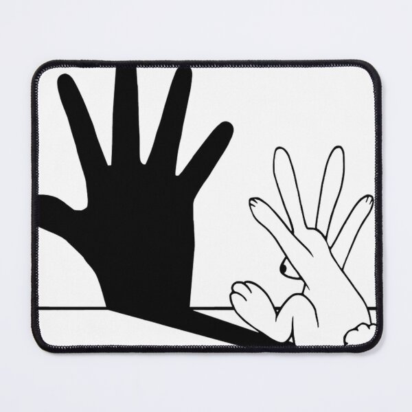 Item preview, Rabbit Hand Shadow designed and sold by readghkimber.
