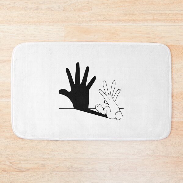 Item preview, Rabbit Hand Shadow designed and sold by readghkimber.