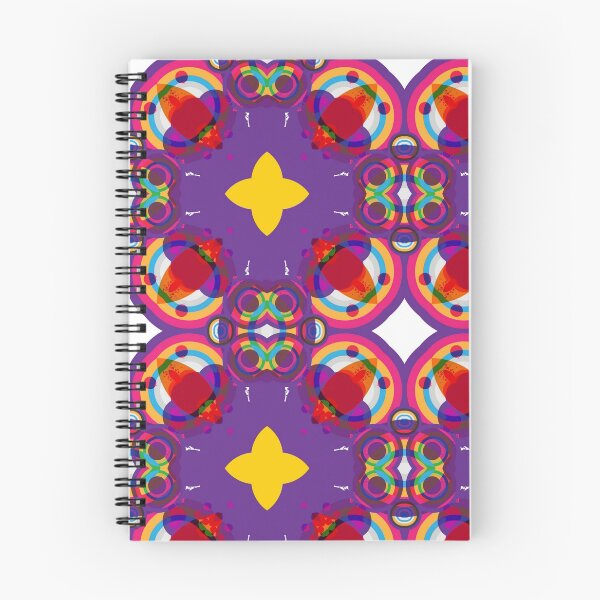 Item preview, circle color rings seamless colorful repeat pattern designed and sold by Abrahamjrnd.