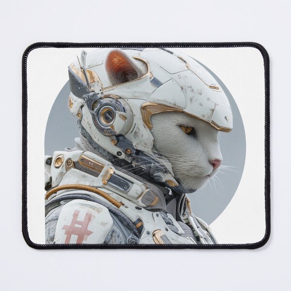 Item preview, Realistic Futuristic Armored Cat designed and sold by Nebulorum.